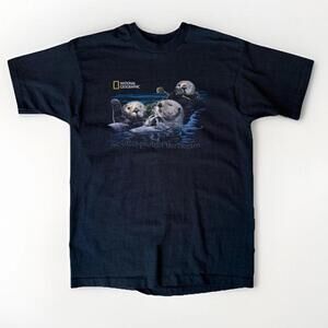 National Geographic Black Otter Tee 1